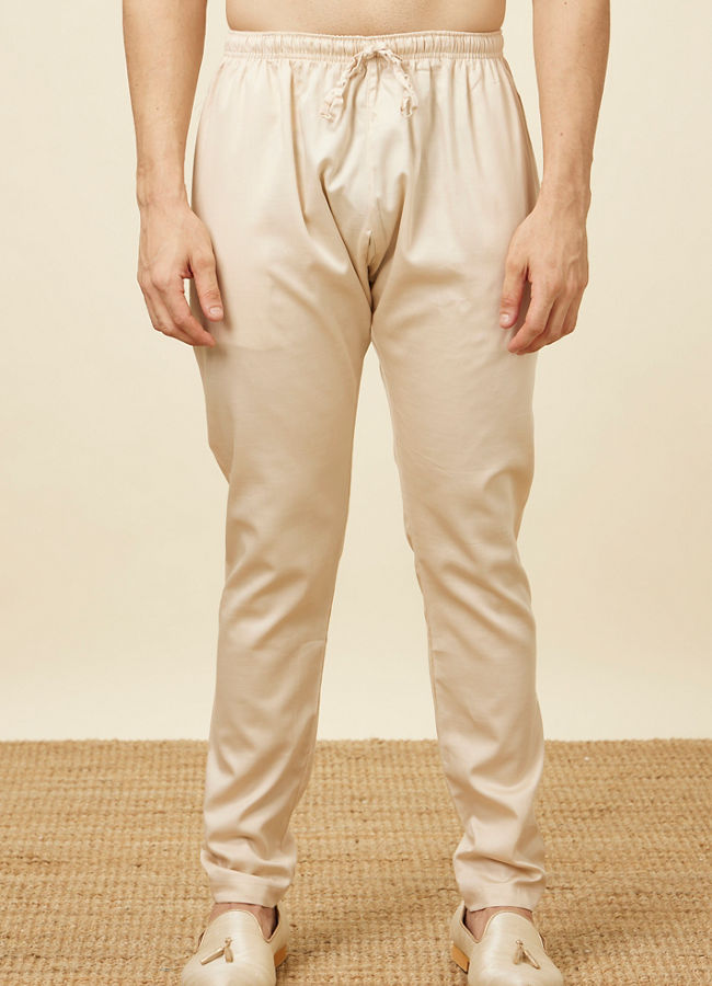 Pencil fit shop cotton pants